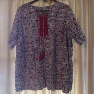 Catherine’s 3X blouse